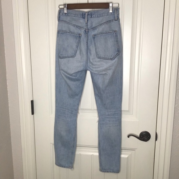 AGOLDE Jamie High Rise Classic Button Fly Jean Size 23. - Picture 10 of 15